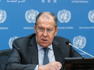 نيويورك - 25 سبتمبر 2021: مؤتمر صحفي لوزير الشؤون الخارجية
