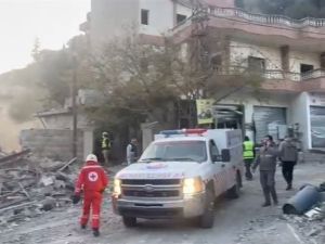 استهداف محطة وقود في لبنان