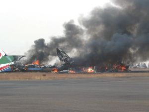 14 killed in a plane crash near South Sudan’s capital Juba