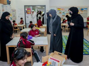 سعادة وزيرة التربية والتعليم تزور أكاديمية قطر – الخور التابعة لمؤسسة قطر