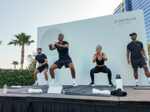 Partnership with Dubai Sports Council sees the Manchester United legend brings elite fitness to the community to promote mental and physical wellbeing