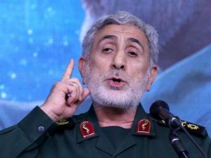 Quds Force commader Esmail Qaani