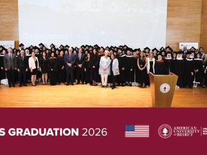 برنامج المنح الدراسية للتعليم العالي في الجامعة الأميركية في بيروت يحتفي بخريجي عام 2026