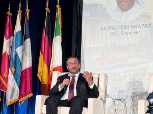 أحمد بن شعفار يستعرض تجربة الإمارات الرائدة في تبريد المناطق في جلسة رئيسية قي مؤتمر الجمعية الدولية لطاقة المناطق 2026