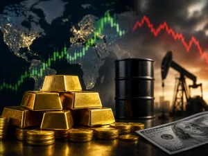 الذهب يرتفع وسط تراجع الدولار والنفط في الأسواق العالمية