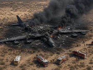 مقتل جميع 8 أفراد من طاقم قاذفة B-52 إثر تحطمها خلال رحلة اختبار روتينية