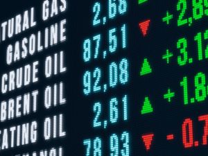 Oil and energy goes up as stocks fall