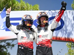 GAZOO Racing Celebrates Double Podium Triumph at Acropolis Rally Greece