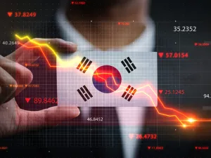 South Korean stocks plunge