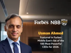 NBB Group Chief Executive Officer Usman Ahmed Named Among Forbes Middle East’s Top 100 CEOs of 2026