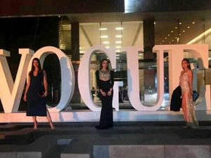 إطلالات النجمات في حفل مجلة Vogue بالعربية في بيروت