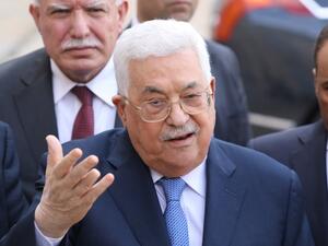 Palestinian president Mahmud Abbas (AFP)