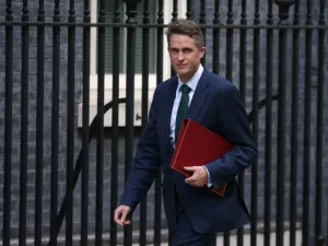 Britain's Defence Secretary Gavin Williamson (AFP)