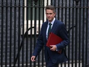 Britain's Defence Secretary Gavin Williamson (AFP)