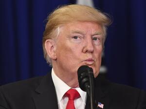 President Donald TrumP (AFP)