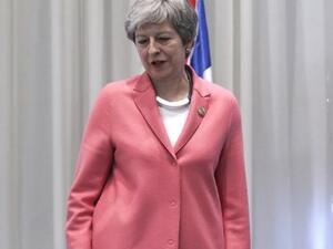 Britain's Prime Minister Theresa May (AFP)