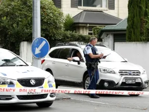 Attacks on two Christchurch mosques left at least 40 dead on March 15, with one gunman – identified as an Australian extremist -- apparently livestreaming the assault that triggered the lockdown of the New Zealand city.
Tessa BURROWS / AFP
