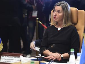 The High Representative of the European Union for Foreign Affairs and Security Policy Federica Mogherini  (Twitter)