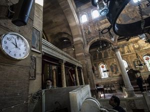 Churches were closed due to clashes that erupted from extremists (AFP/File)