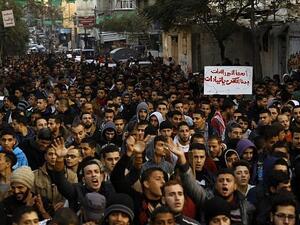 Palestinian say they wont stop their marches even after the killing of 18 Palestinians by the Israel army (AFP/ File Photo)