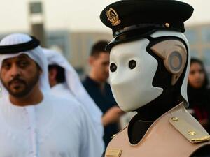 Straight out of a sci-fi movie, Dubai has built a Robocop which can detect 'wanted persons' using the facial recognition technology (AFP/File)