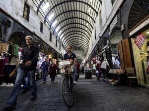 Entrepreneurs in Syria face insecurity and political instability, scarcity of financial support, limited access to markets, collapsing infrastructure, and sanctions and payment restrictions, to name a few (AFP/File)