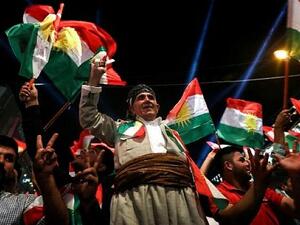 Iraqi Kurds campaign for the independence referendum (AFP/File Photo)