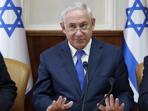 The prime minister’s comments came as Bitan publicly said he would call an election if coalition partners do not support the bill (AFP/File)