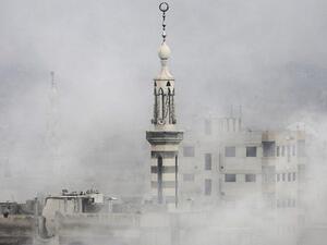 Around 400,000 civilians in Eastern Ghouta have been struggling to survive since the war in Syria started in 2011 (AFP/File)