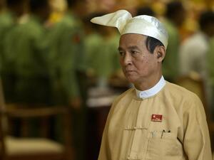 President Win Myint (AFP/File Photo)	