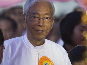 Myanmar’s first civilian president, Htin Kyaw, has recently signed a decision to quit his duty after rulling for over a half-century. (AFP/ File Photo)
