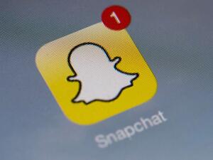 The logo of mobile app Snapchat (AFP/File Photo)	