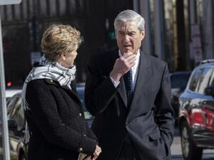 Ann Mueller and Special Counsel Robert Mueller  (AFP)