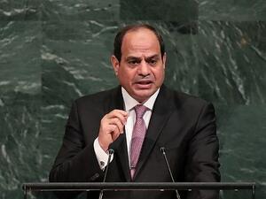 Sisi’s remarks came during the inauguration of development projects in Menoufia governorate, referring to the recent diplomatic crisis between Egypt and Sudan (AFP/File)