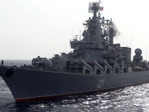 The vessel, named “Al-Fateh”, will enter Egypt’s naval fleet as part of a deal inked last year that also included the purchase of three other ships to be built in Alexandria with French assistance (AFP/File Photo).