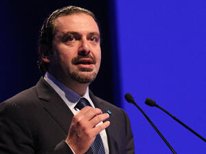 Hariri stunned the Lebanese with his resignation on Saturday (AFP/File)