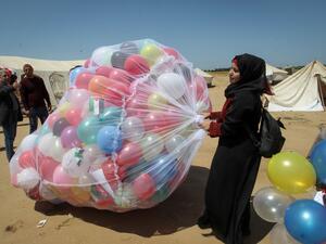 في الأيام الأخيرة، أصبحت البالونات المتفجرة تهديد حقيقي