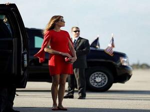 السيدة الاولى تريد زيارتها بحماس 