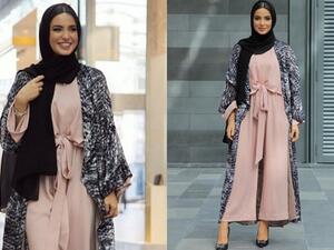 تُعتبر اطلالة الجمبسوت الفضفاضة مناسبة للمحجبة 