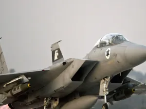 Israeli jet on standby (AFP/File Photo)	
