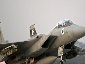 Israeli jet on standby (AFP/File Photo)	