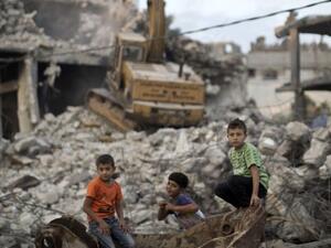 Unexploded ordnance from previous Israeli offensives prove to be a major threat to the safety and security of Gaza residents. (AFP/File)