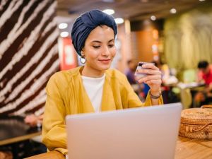 The number of e-commerce users in Saudi Arabia reached 12.5 million by 2017. (Shutterstock)