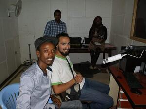 Radio and TV journalist Bahar Ali Yousuf (left) fled Ethiopia last month during an intensifying government crackdown. (courtesy: Bahar Ali Yousef)  Radio and TV journalist Bahar Ali Yousuf (left) fled Ethiopia last month during an intensifying government crackdown. (courtesy: Bahar Ali Yousef)