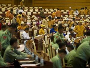 Myanmar members of parliament (AFP/File Photo)	