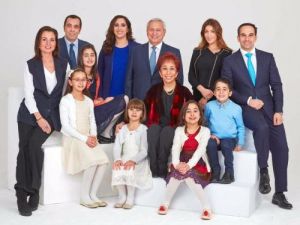 الأميرة بسمة وعائلتها