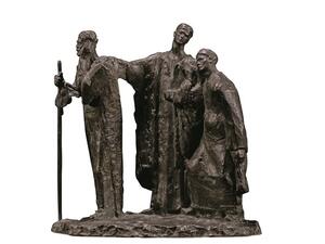 he Three Beggars by Egyptian artist Mahmoud Mokhtar (arabnews.com)