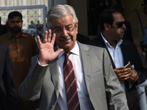 Foreign Minister Khawaja Asif (AFP/File Photo)	