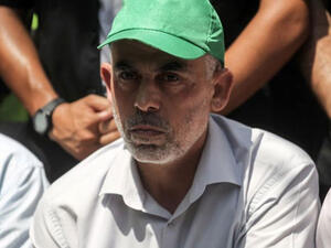 Yahya al-Sinwar, the Hamas leader in Gaza (AFP/File Photo)
