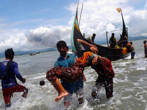 The Rohingya, described by the U.N. as the world's most persecuted people, have faced heightened fears of attack since dozens were killed in communal violence in 2012 (AFP/File)